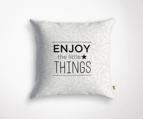 Coussin ENJOY THE LITTLE THINGS - 45x45cm
